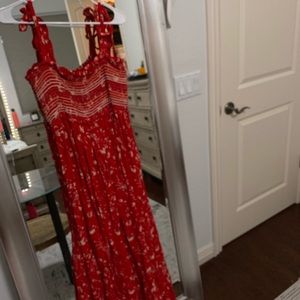 Free people maxi dress but it’s pants